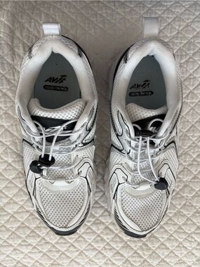 Women’s Avia Performance Bungee White Black Sneakers Shoes US Size 7